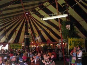 Barones interieur, Lowlands 2008